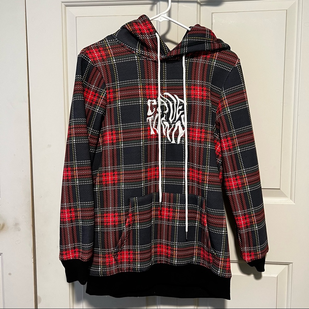 Cavetown Plaid Hoodie Merch